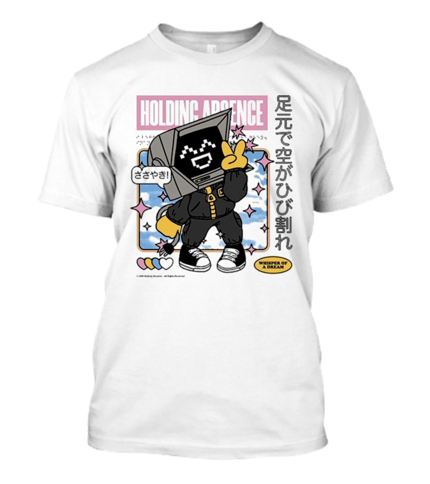 Holding Absence Y4 Kawaii Whisper Of A Dream T-Shirt