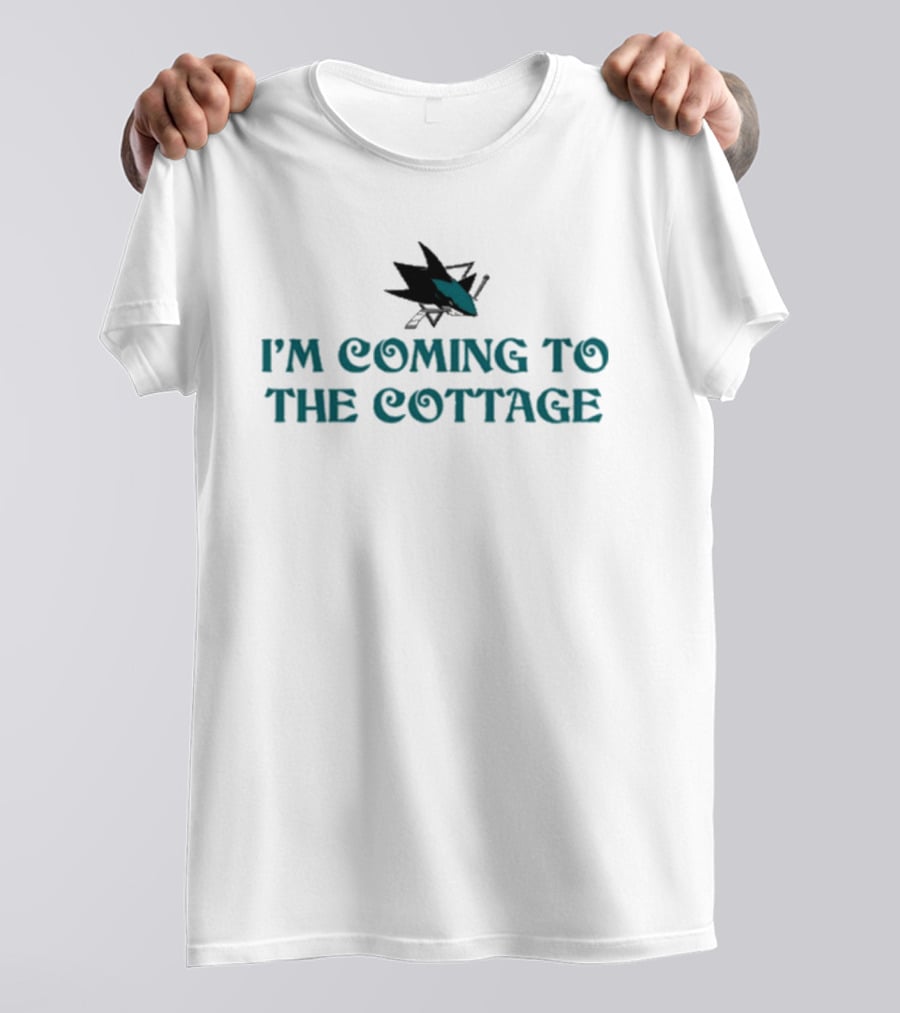 I'm Coming To The Cottage Shark T-Shirt