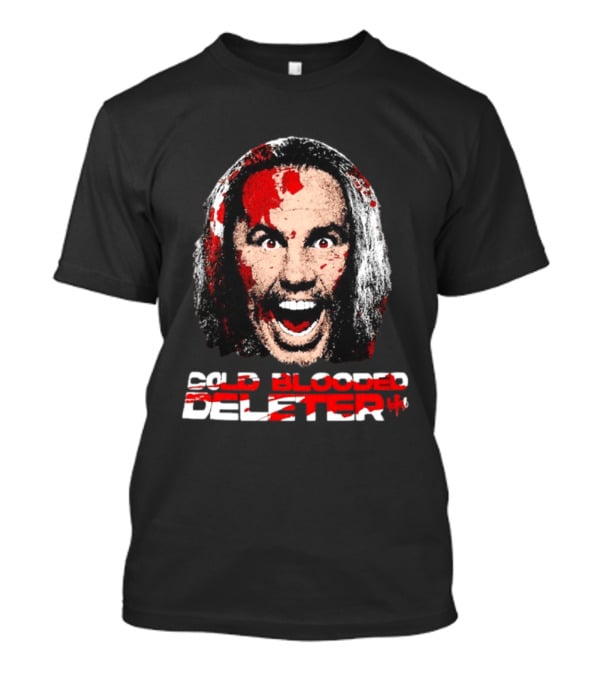 TNA Wrestling Matt Hardy Cold Blooded Deleter Face Paint T-Shirt