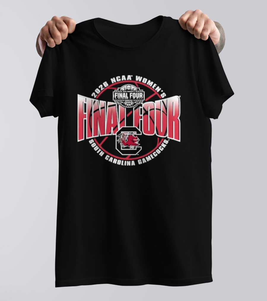 2026 NCAA Women's Final Four South Carolina Gamecocks T-Shirt