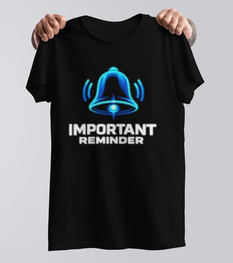 Elon Musk Important Reminder Bell T-Shirt