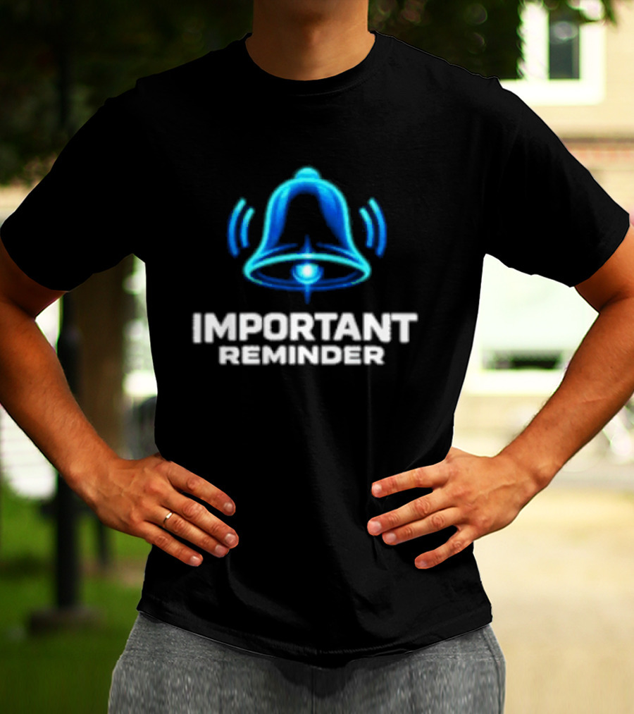 Elon Musk Important Reminder Bell T-Shirt