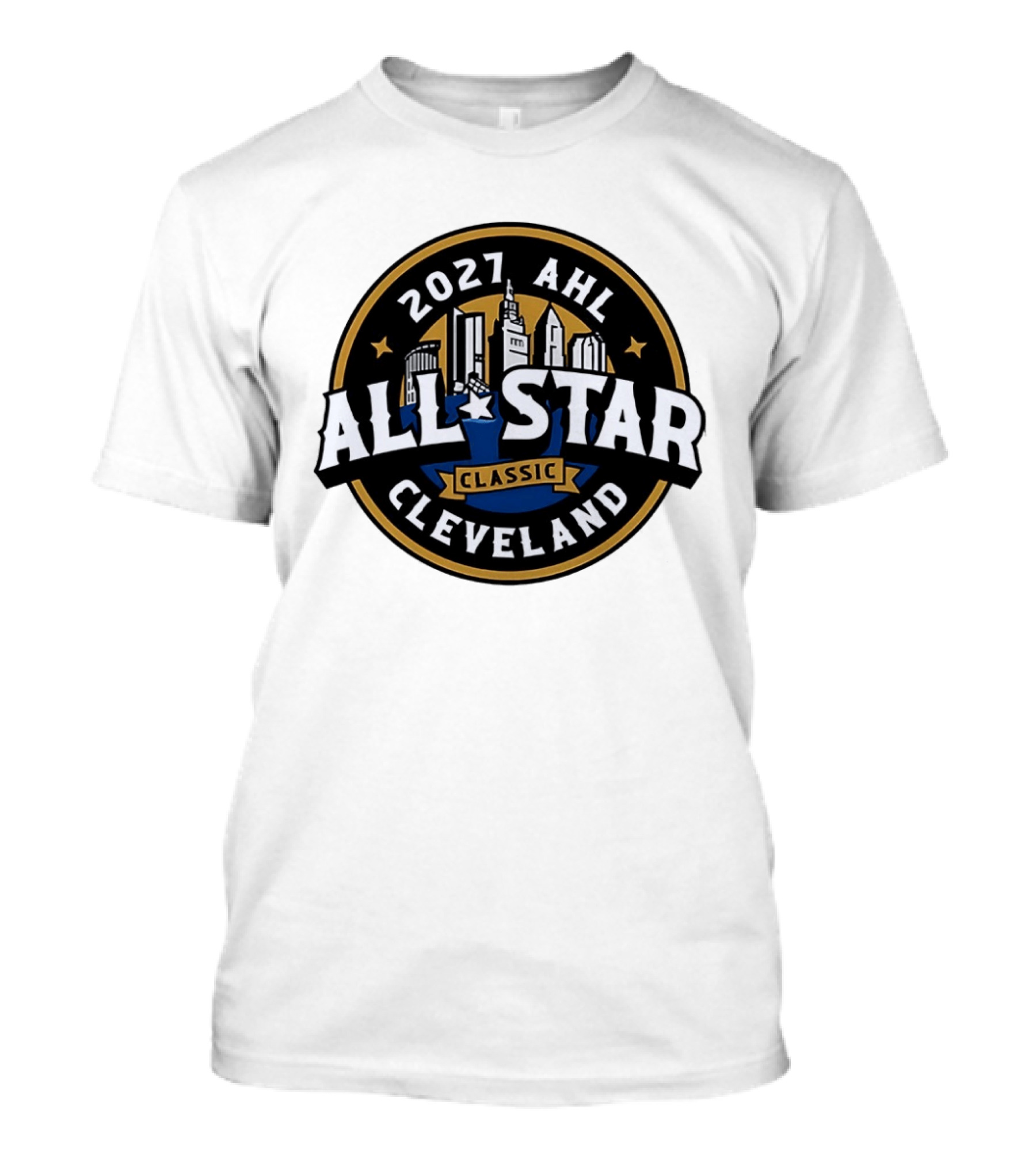 2027 AHL All Star Classic Cleveland Skyline Event T-Shirt