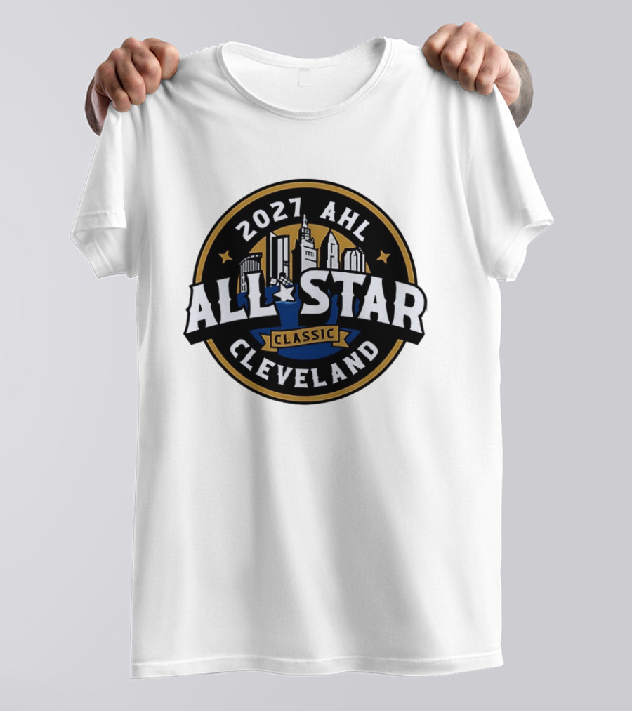 2027 AHL All Star Classic Cleveland Skyline Event T-Shirt
