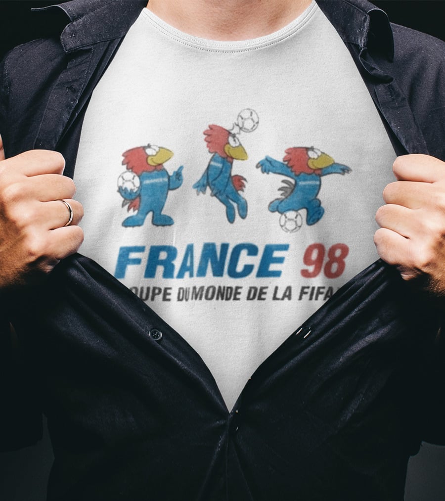 France 98 Coupe Du Monde De La Fifa T-Shirt