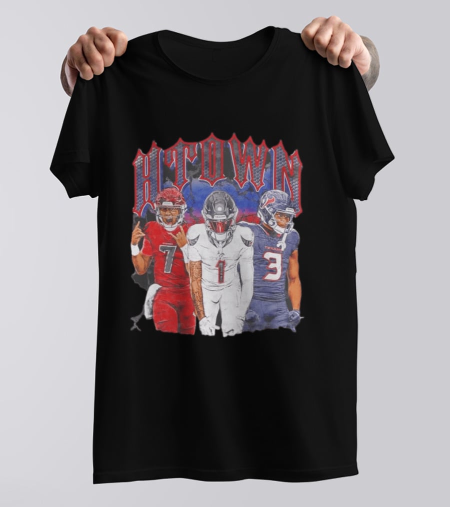CJ Stroud Tank Dell Kamari Lassiter Houston Texans H TOWN 713 T-Shirt