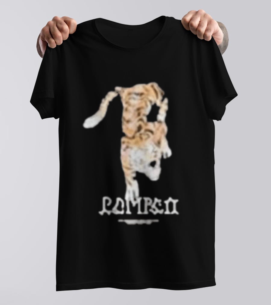 Pompeii Tiger Jumping T-Shirt