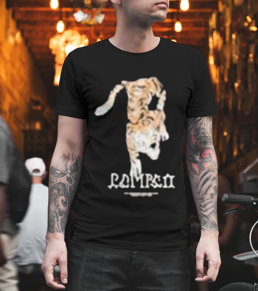Pompeii Tiger Jumping T-Shirt