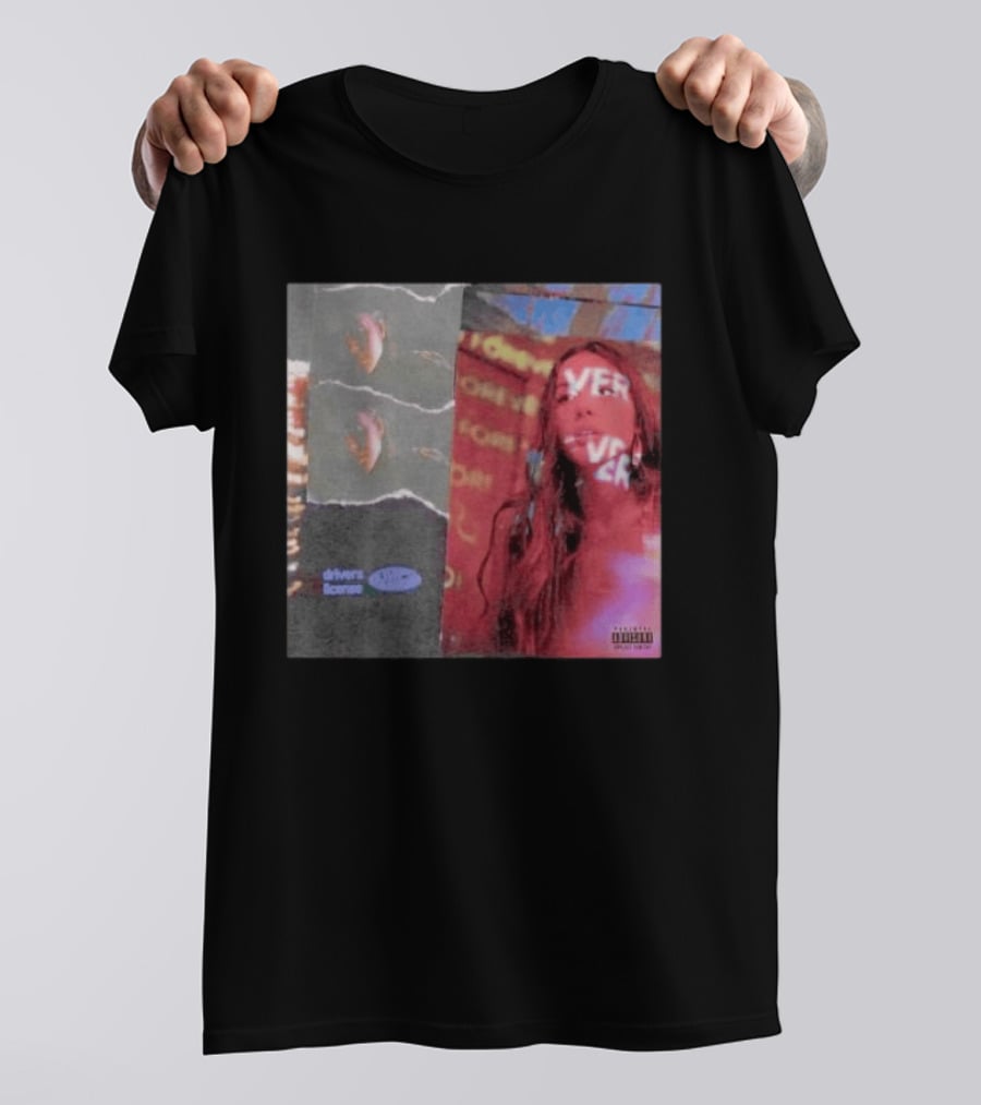 Drivers License Olivia Rodrigo Album Cover T-Shirt