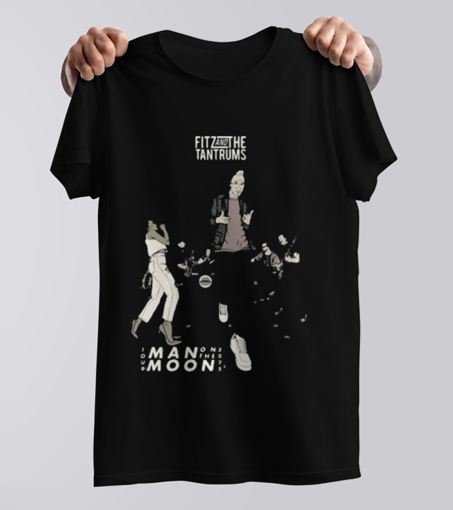 Fitz And The Tantrums Man On The Moon Band Dance Scene T-Shirt