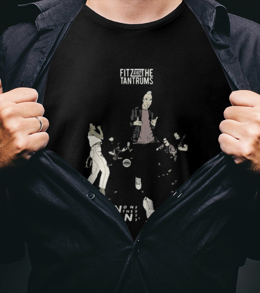 Fitz And The Tantrums Man On The Moon Band Dance Scene T-Shirt