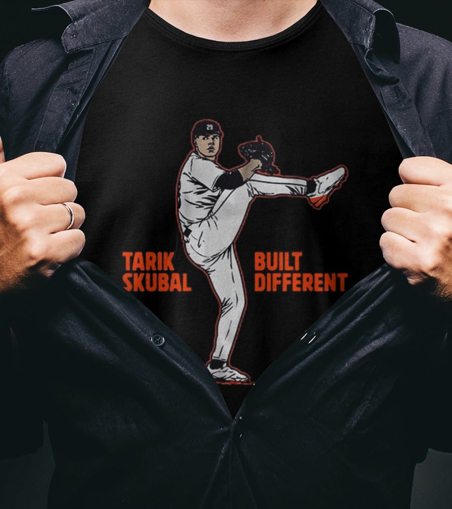 Tarik Skubal Built Different Baseball Pitcher 29 T-Shirt