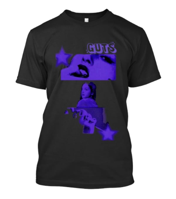 GUTS Olivia Rodrigo Album Cover Aesthetic Stars T-Shirt