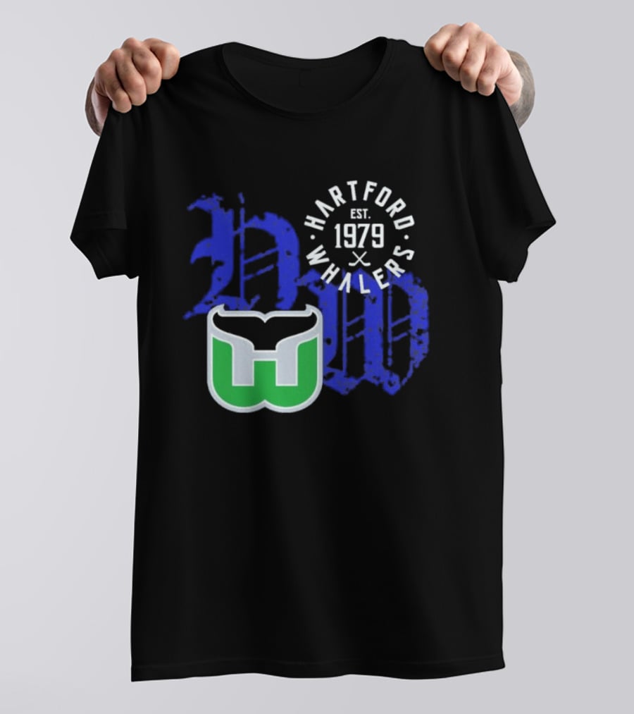 Hartford Whalers Est. 1979 NHL Iconic Team T-Shirt
