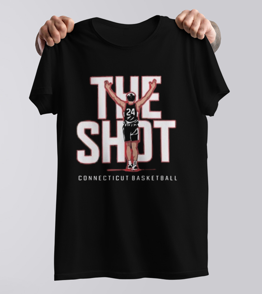 The Shot Connecticut Basketball Iconic Moment T-Shirt