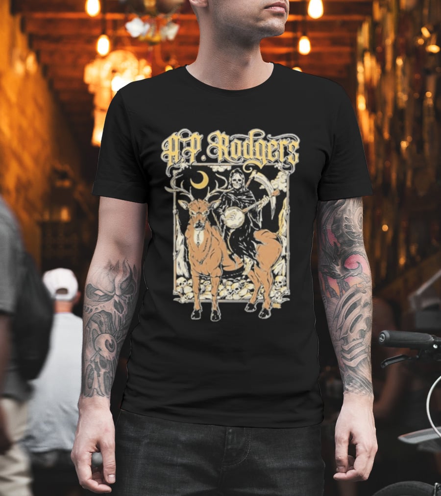 A.P. Rodgers Grand Reaper Dark Moon Deer Scene 2026 T-Shirt