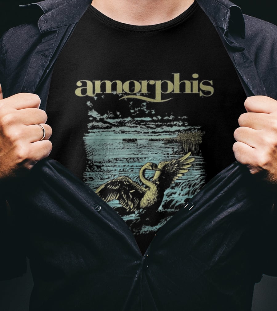 Amorphis Swan Lake Borderland T-Shirt