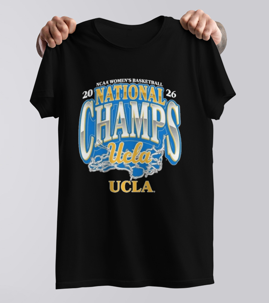NCAA Women's Basketball 2026 National Champs UCLA Bruins T-Shirt