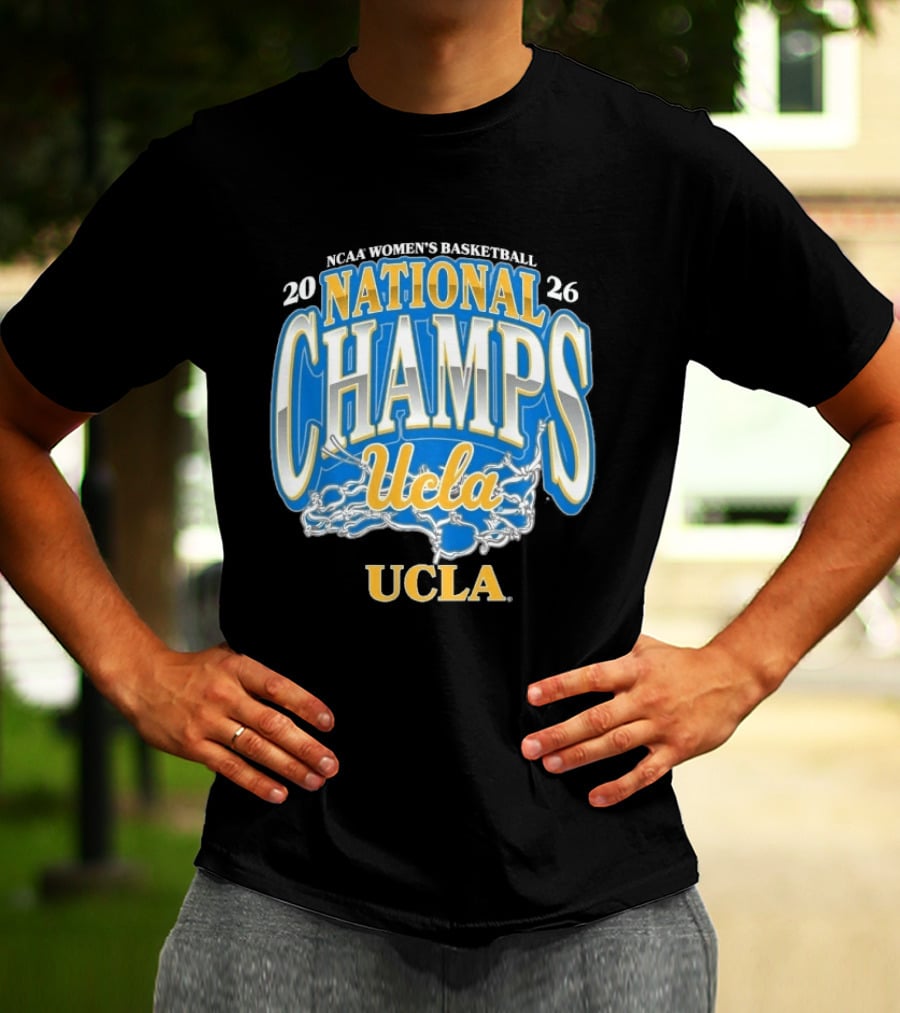 NCAA Women's Basketball 2026 National Champs UCLA Bruins T-Shirt