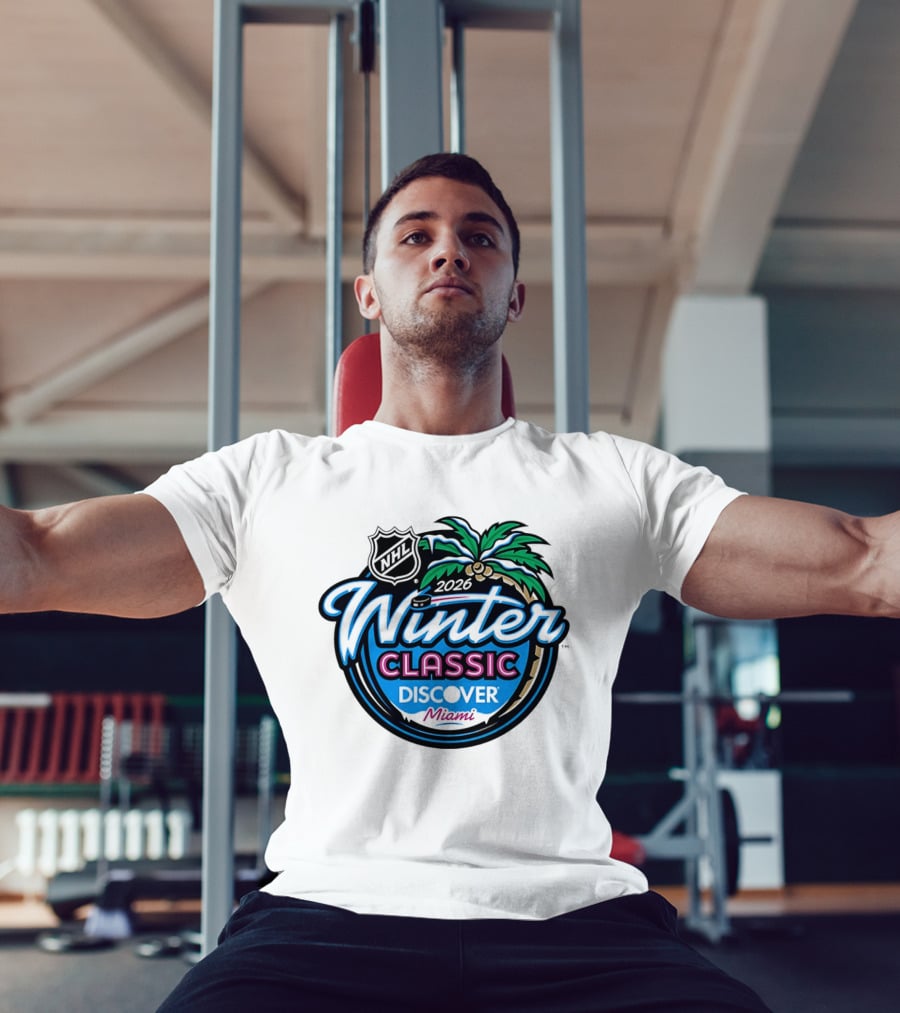 2026 NHL Winter Classic Discover Miami Palm Tree T-Shirt