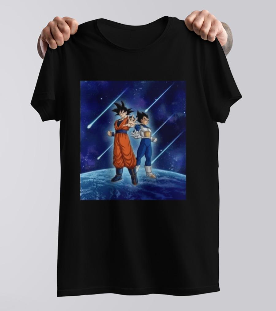 Dragon Ball Games Battle Hour 2026 Dokkan Battle Goku Vegeta Space Adventure T-Shirt