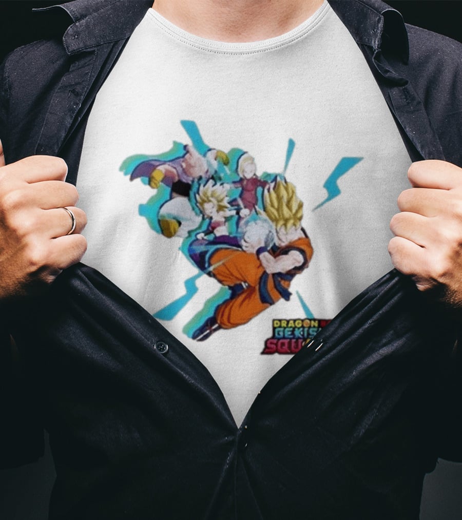 Dragon Ball Gekishin Squadra 2026 Games Battle Hour Characters T-Shirt