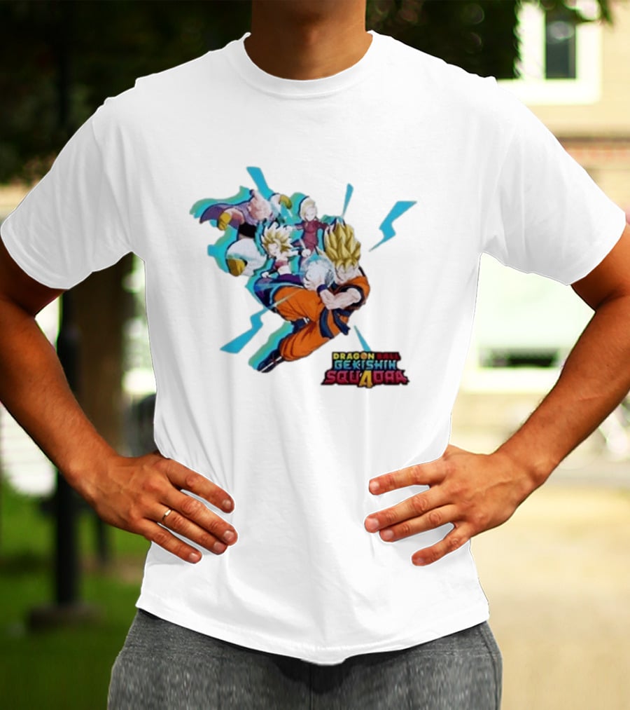 Dragon Ball Gekishin Squadra 2026 Games Battle Hour Characters T-Shirt