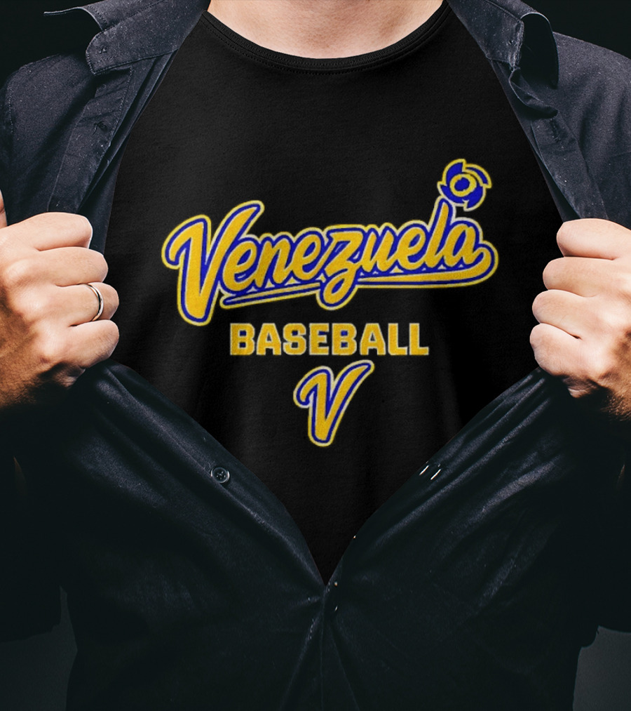 Venezuela Baseball Legends World Baseball Classic V T-Shirt