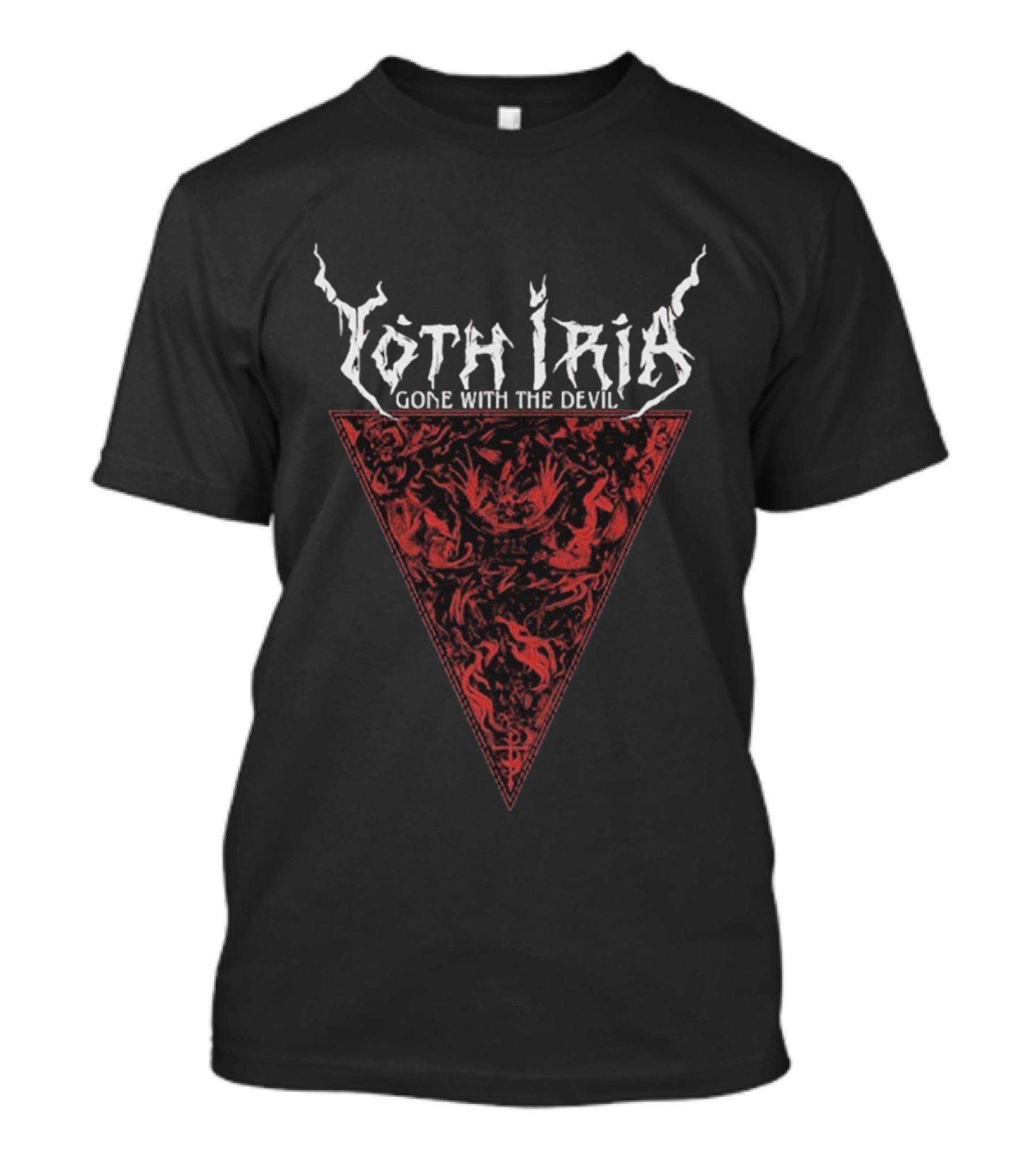 Yoth Iria Gone With The Devil Triangular Red T-Shirt