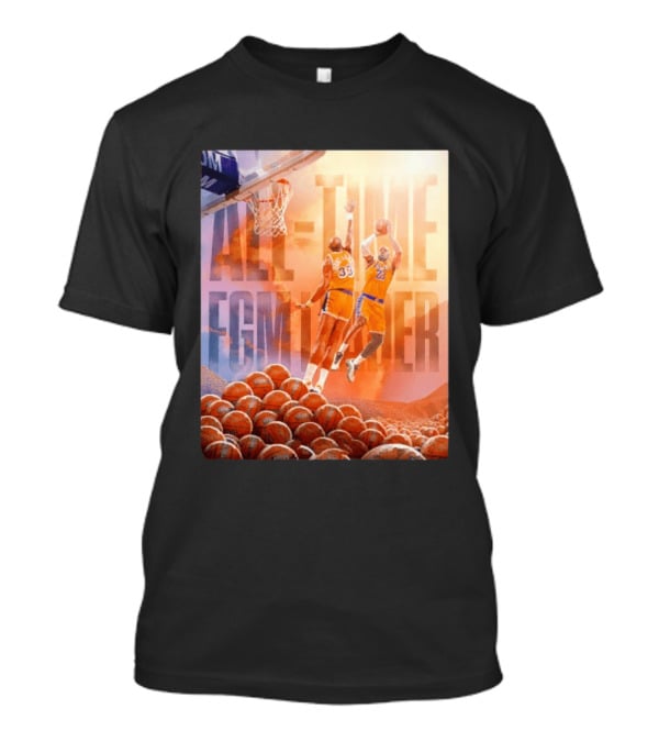 LeBron 23 Surpassing Kareem 33 All Time FGM Leader NBA Basketball T-Shirt