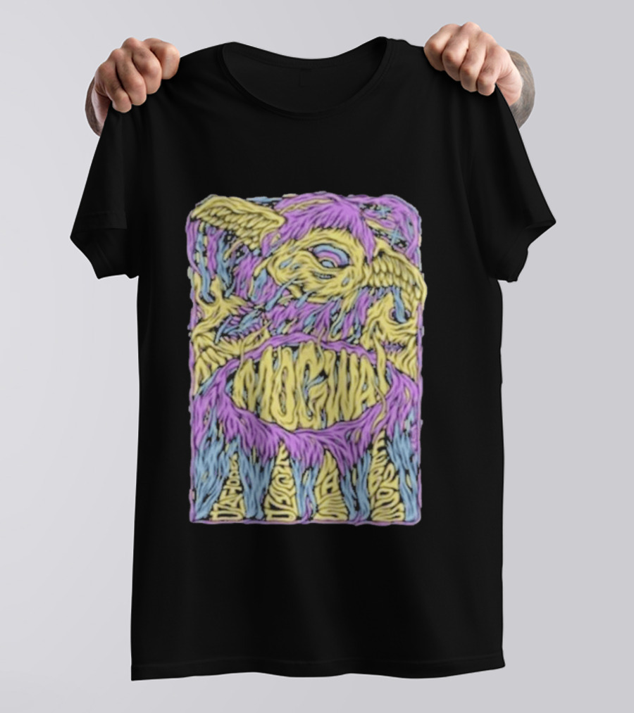 Mogwai February 2026 UK Tour Psychedelic T-Shirt