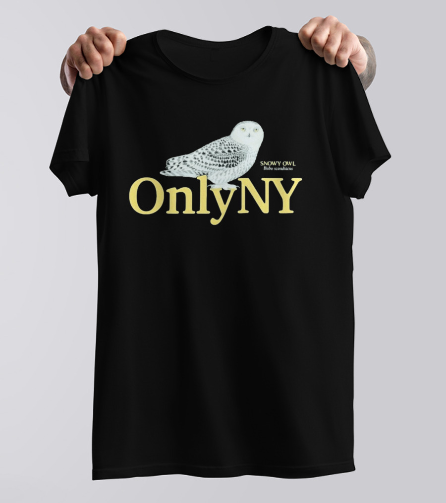 Only NY Snowy Owl Wild Manhattan T-Shirt