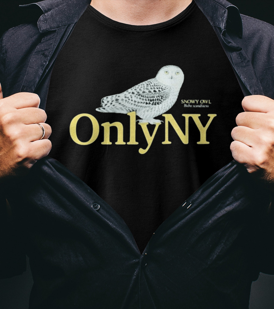 Only NY Snowy Owl Wild Manhattan T-Shirt
