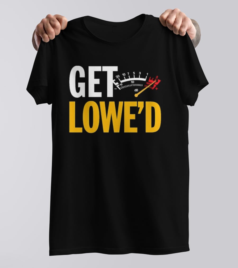Pittsburgh Get Lowe'd Speedometer Tachometer T-Shirt
