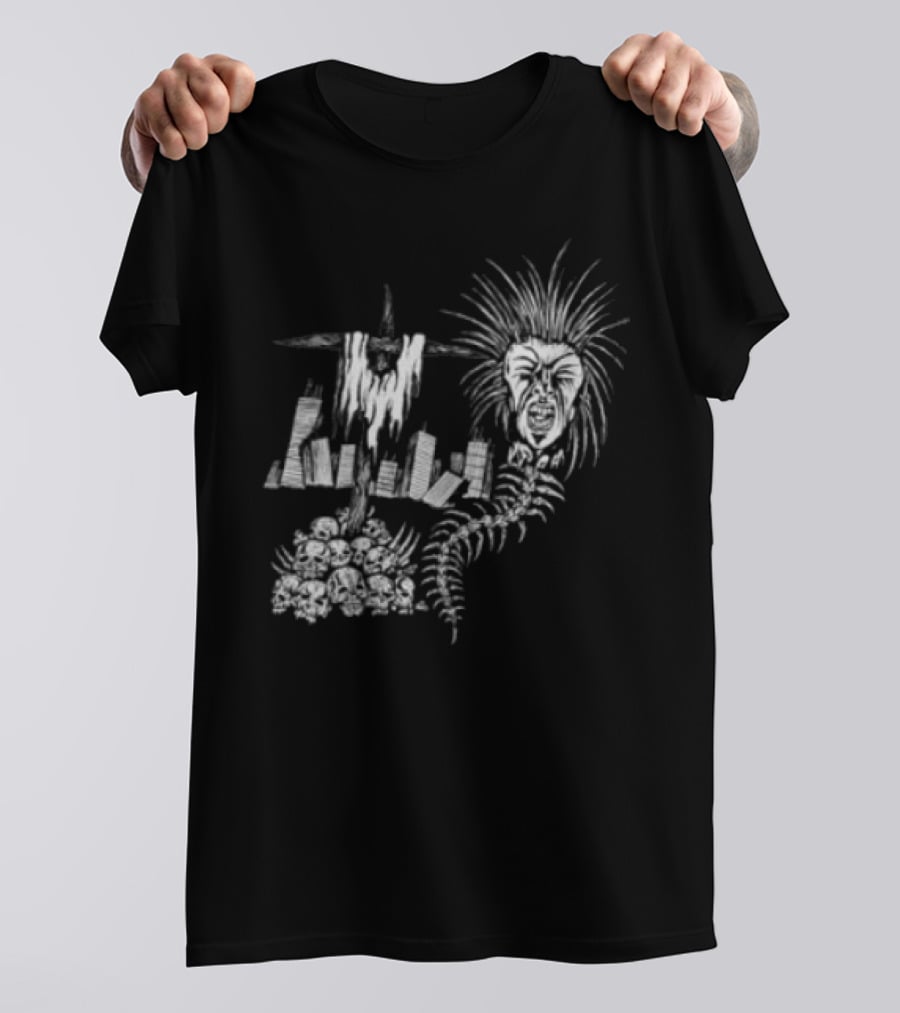 Portrayal Of Guilt Human Terror Cityscape And Nature T-Shirt