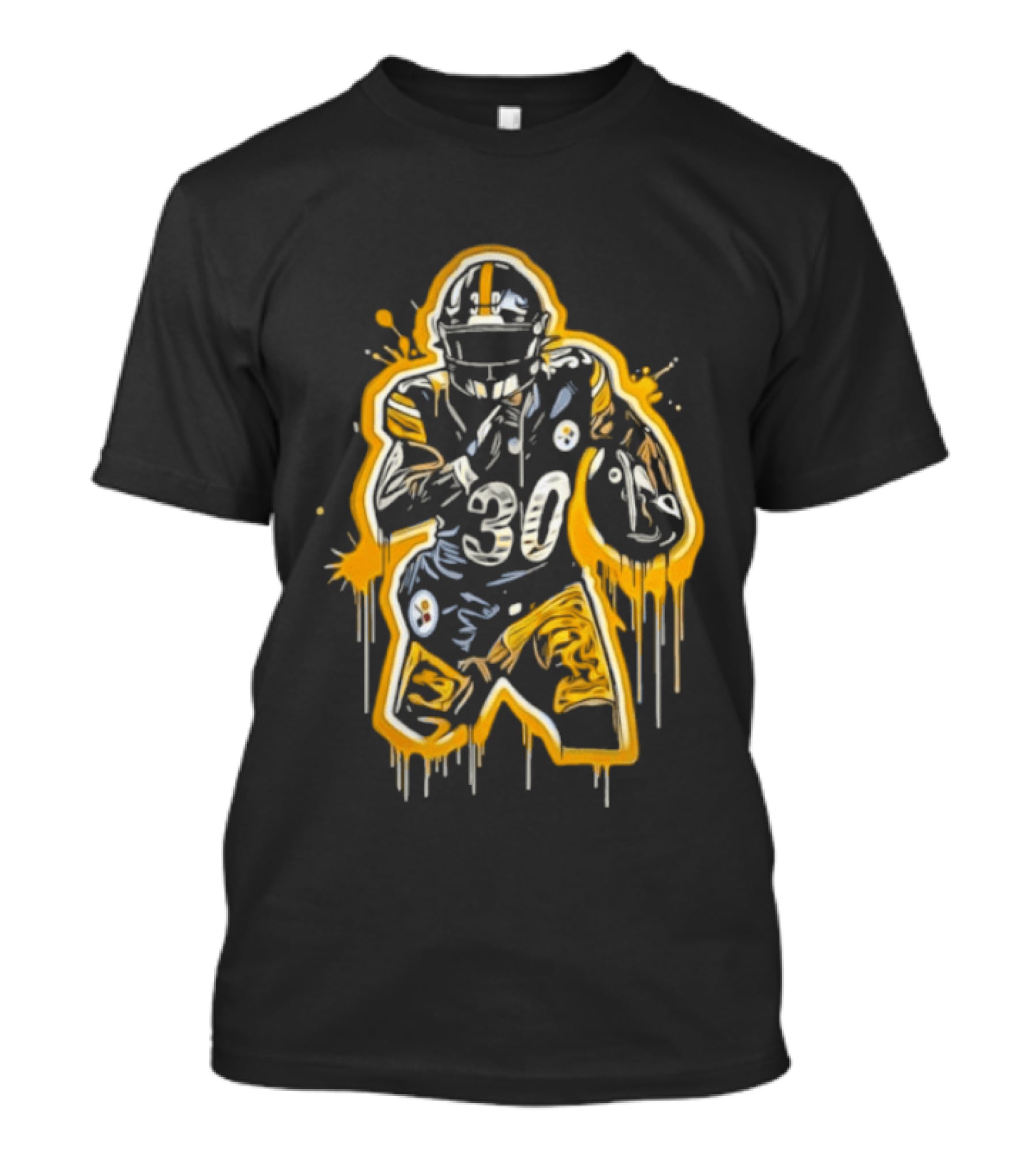 Steelers Football Jay Dub 30 Sports Fan Gear T-Shirt