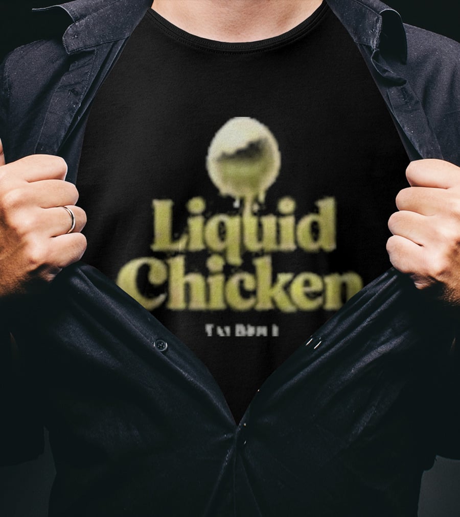Tay Brice Liquid Chicken Egg T-Shirt