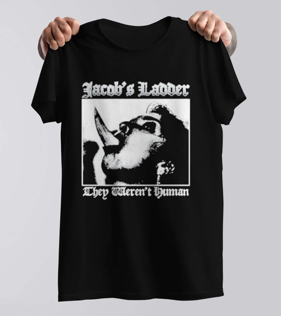 Jacob's Ladder 1990 Cult They Weren't Human Face Montage T-Shirt