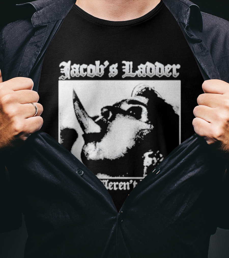 Jacob's Ladder 1990 Cult They Weren't Human Face Montage T-Shirt