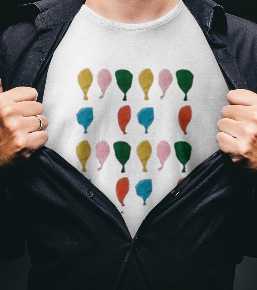 Time To Head On Home Johnnyswim Balloon Multicolor T-Shirt