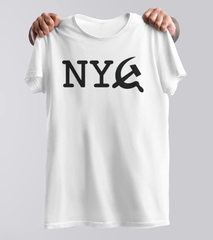 Tucker Carlson NYC Hammer And Sickle T-Shirt