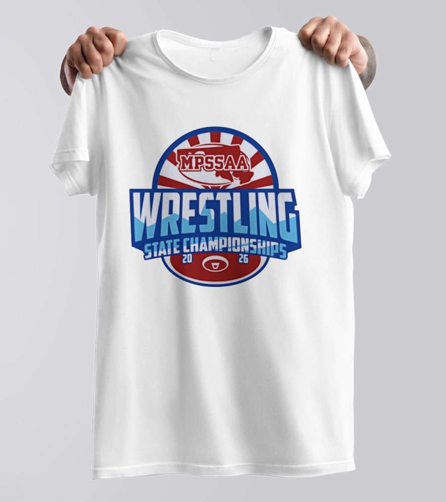 MPSSAA Wrestling State Championships 2026 T-Shirt
