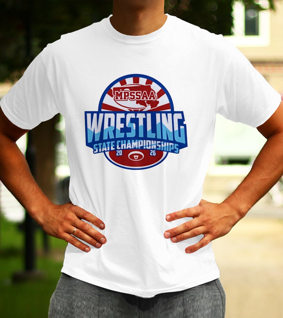 MPSSAA Wrestling State Championships 2026 T-Shirt