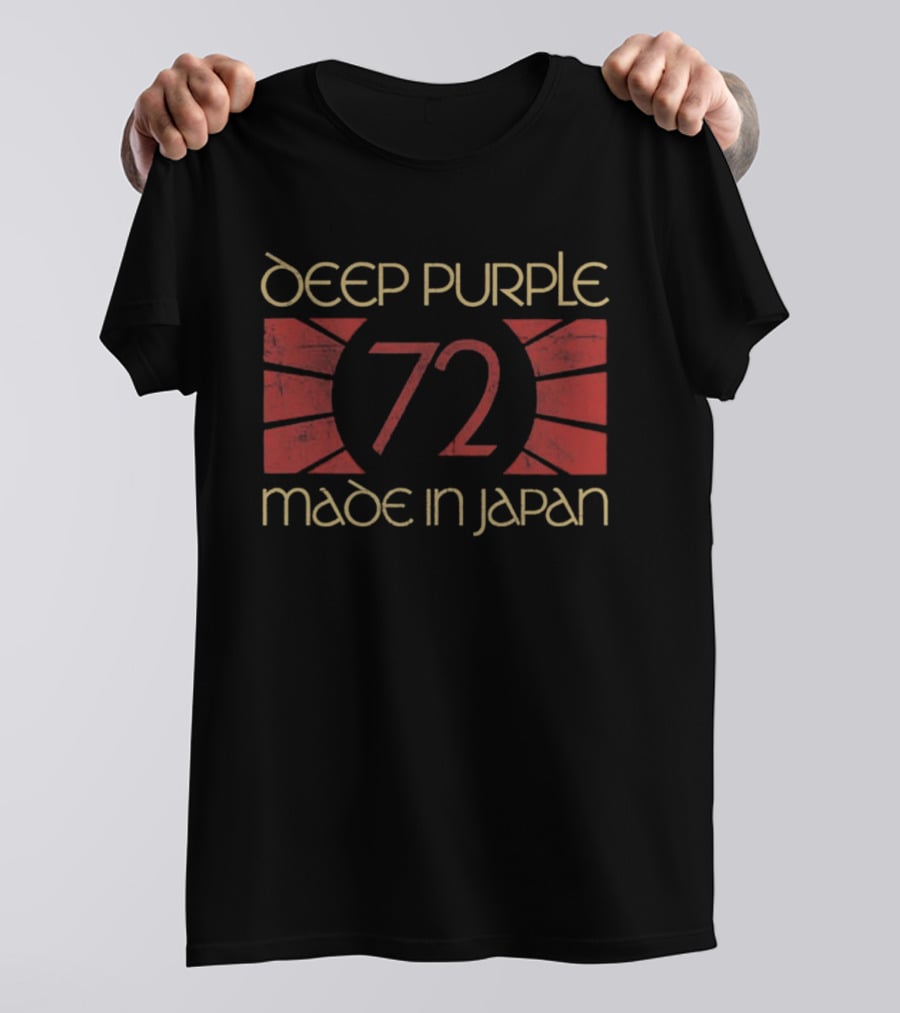 Deep Purple Made In Japan 72 Vintage Concert T-Shirt