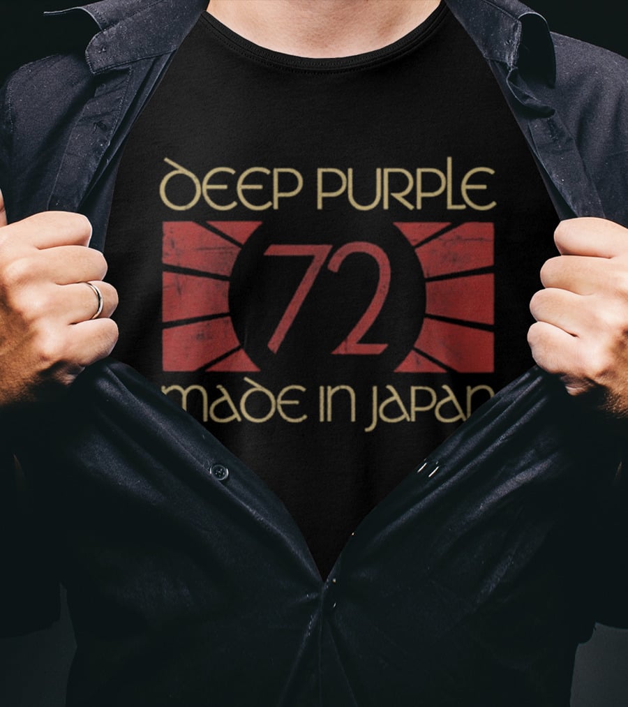 Deep Purple Made In Japan 72 Vintage Concert T-Shirt