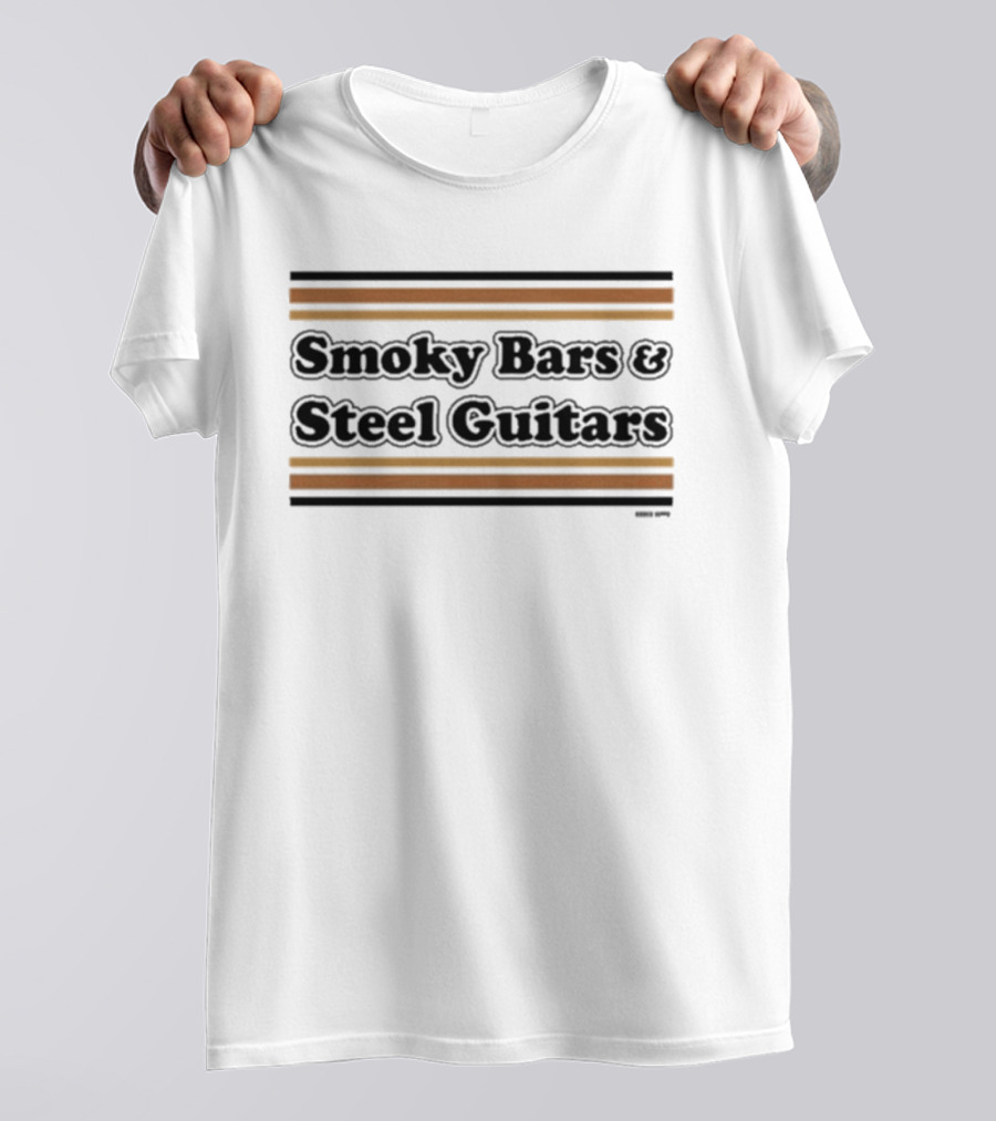 Smoky Bars & Steel Guitars Vintage Ringer T-Shirt