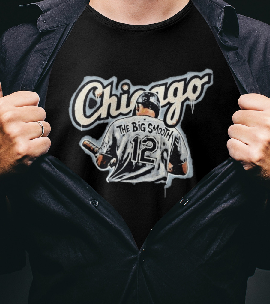 Chicago White Sox The Big Smooth 12 Colson Montgomery T-Shirt