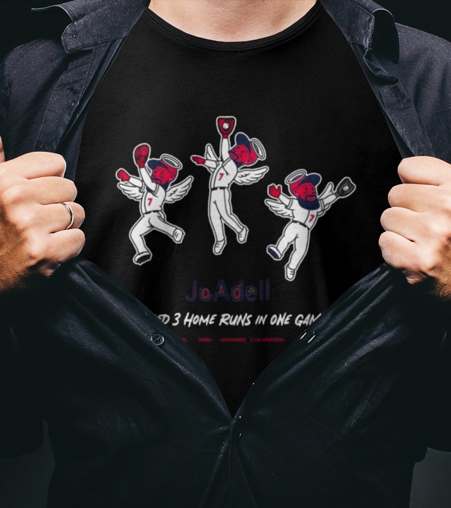 Jo Adell Robbed 3 Home Runs In One Game Catch Legend T-Shirt