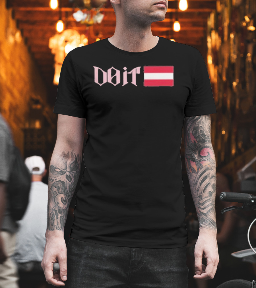 Do It Austria Stray Austria Flag T-Shirt