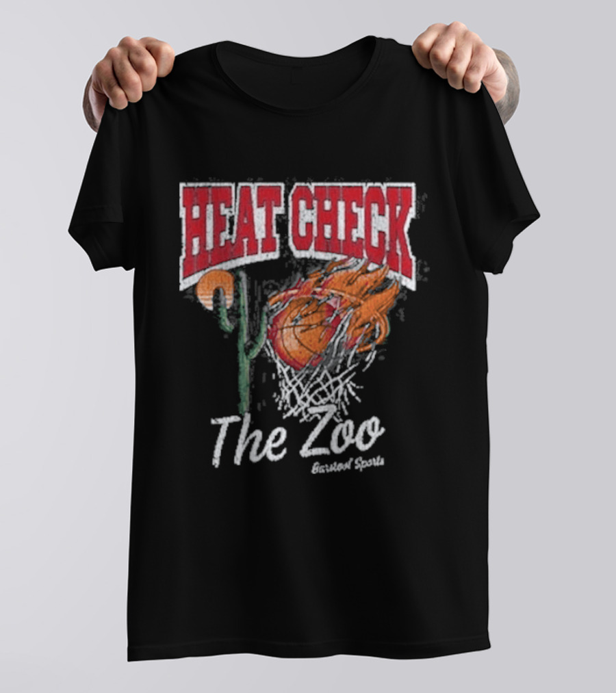 Heat Check The Zoo Basketball T-Shirt